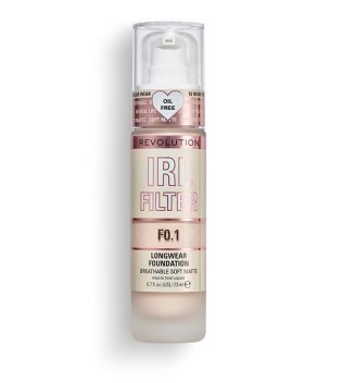 Revolution - Base de maquillaje IRL Filter - F0.1