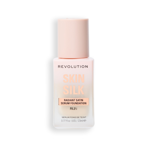 Revolution - Base de maquillaje Skin Silk Serum Foundation - F0.2