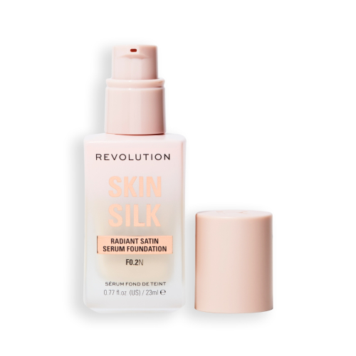 Revolution - Base de maquillaje Skin Silk Serum Foundation - F0.2