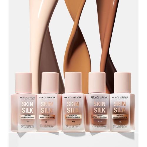 Revolution - Base de maquillaje Skin Silk Serum Foundation - F10.5