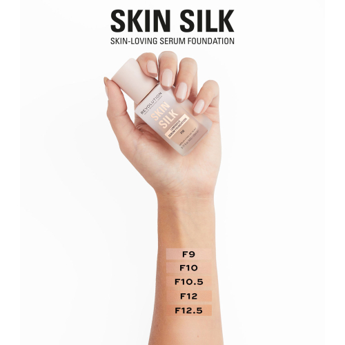 Revolution - Base de maquillaje Skin Silk Serum Foundation - F10.5