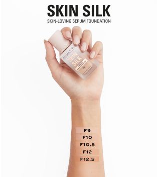 Revolution - Base de maquillaje Skin Silk Serum Foundation - F10