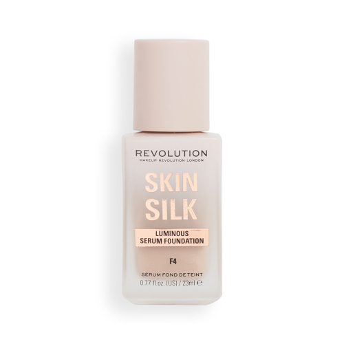 Revolution - Base de maquillaje Skin Silk Serum Foundation - F4