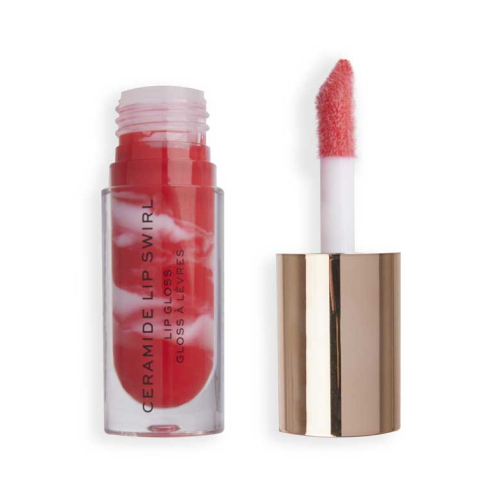 Revolution - Brillo de labios Ceramide Lip Swirl - Bitten red
