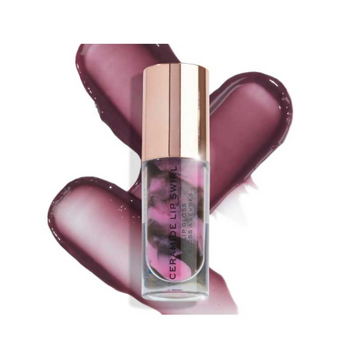 Revolution - Brillo de labios Ceramide Lip Swirl - Cherry mauve