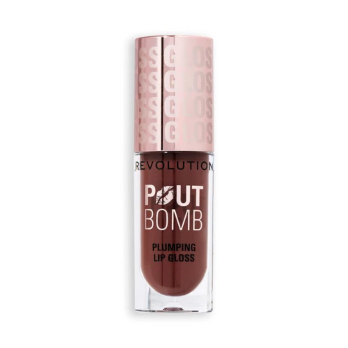 Revolution - Brillo de labios voluminizador Pout Bomb - Espresso Cool Nude
