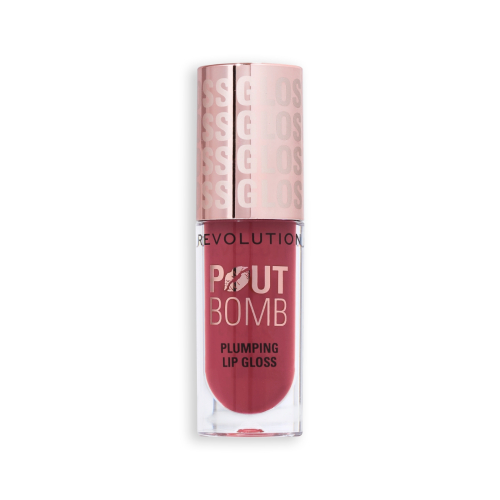 Revolution - Brillo de labios voluminizador Pout Bomb - Mauve Pink