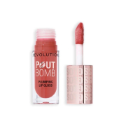 Revolution - Brillo de labios voluminizador Pout Bomb - Melba Warm Peach
