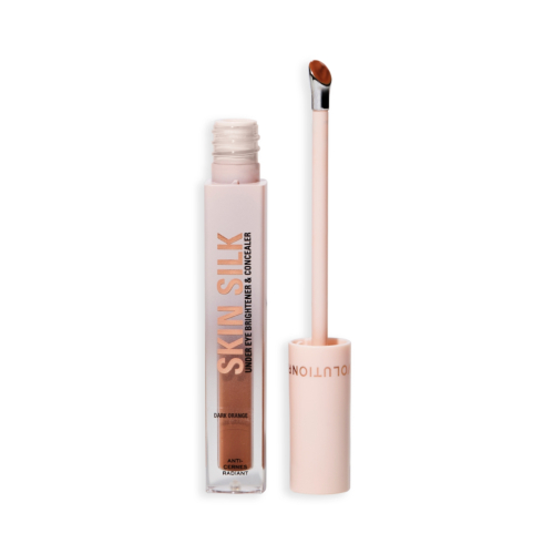 Revolution - Corrector iluminador de ojeras Skin Silk - Dark Orange