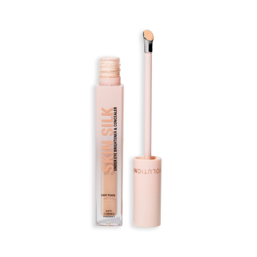 Revolution - Corrector iluminador de ojeras Skin Silk - Light Peach