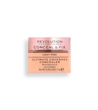Revolution - Corrector Ultimate Coverage Conceal & Fix - Light Pink