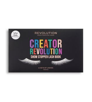 Revolution - *Creator* - Set de pestañas postizas 3D Lash Book