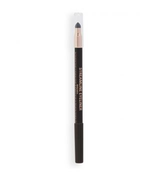 Revolution - Delineador de ojos Streamline Waterline Eyeliner Pencil - Brown