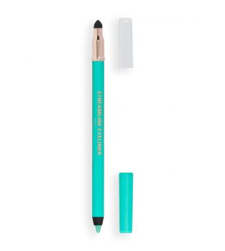 Revolution - Delineador de ojos Streamline Waterline Eyeliner Pencil - Teal