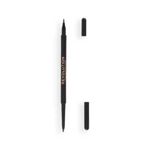 Revolution -  Delineador de ojos Felt & Kohl Precision Dual Liner - Brown