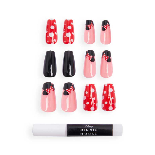 Revolution - *Disney's Minnie Mouse and Makeup Revolution* - Uñas postizas Always In Style