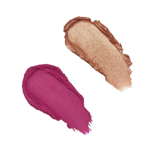 Revolution - Dúo de colorete e iluminador en stick - Golden Shine