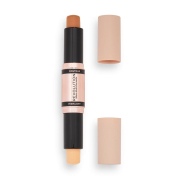 Revolution - Duo de contorno e iluminador en stick Fast Base Contour - Medium