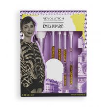 Revolution - *Emily In Paris* - Set de brochas Tres Chic