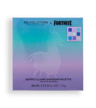Revolution - *Fortnite X Revolution* - Paleta de sombras Supply Llama