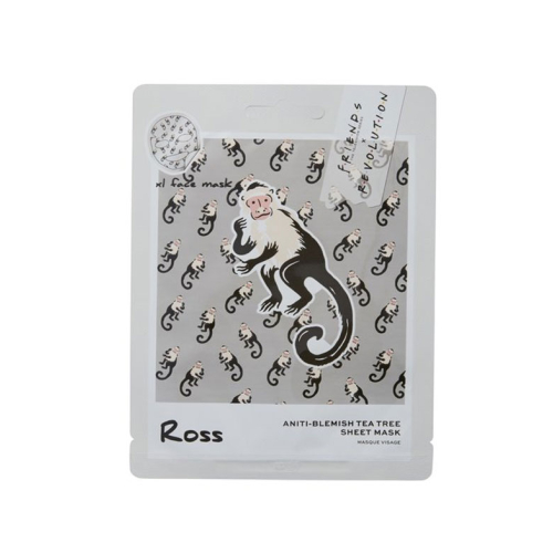 Revolution - *Friends X Revolution* - Mascarilla facial de tejido con árbol de té - Ross