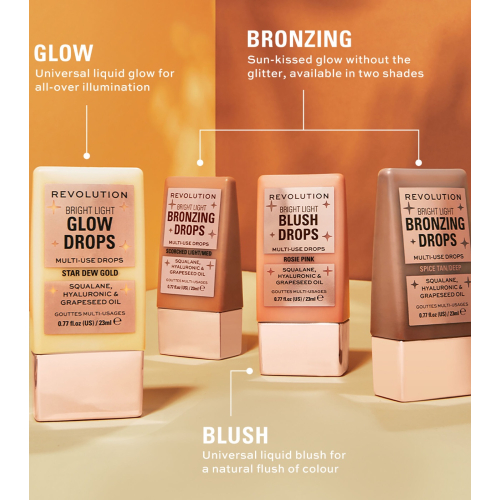 Revolution - Gotas iluminadoras Bright Light - Star Dew Gold