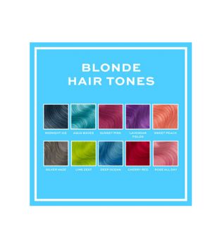 Revolution Haircare - Coloración Semi-permanente para cabello rubio Hair Tones - Aqua Waves