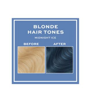 Revolution Haircare - Coloración Semi-permanente para cabello rubio Hair Tones - Midnight Ice