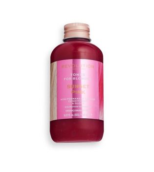 Revolution Haircare - Coloración Semi-permanente para cabello rubio Hair Tones - Sunset Pink
