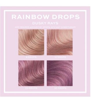 Revolution Haircare - Coloración temporal Rainbow Drops - Dusky Rose Rays