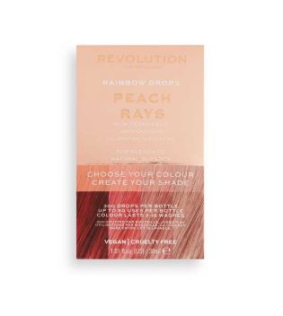 Revolution Haircare - Coloración temporal Rainbow Drops - Peach Rays
