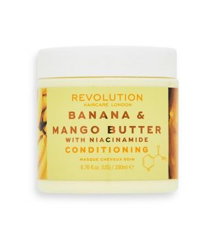 Revolution Haircare - Mascarilla acondicionadora con plátano y manteca de mango