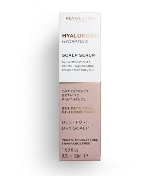 Revolution Haircare - Sérum hidratante para cuero cabelludo Hyaluronic - Cuero cabelludo seco