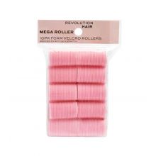 Revolution Haircare - Set de 10 rulos de velcro Mega Pink Rollers