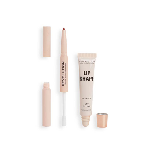Revolution - Set de labios Lip Shape - Pink Nude