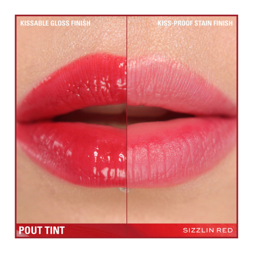Revolution - Labial líquido Pout Tint - Sizzlin Red