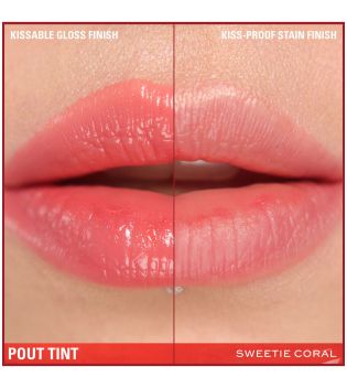 Revolution - Labial líquido Pout Tint - Sweetie Coral