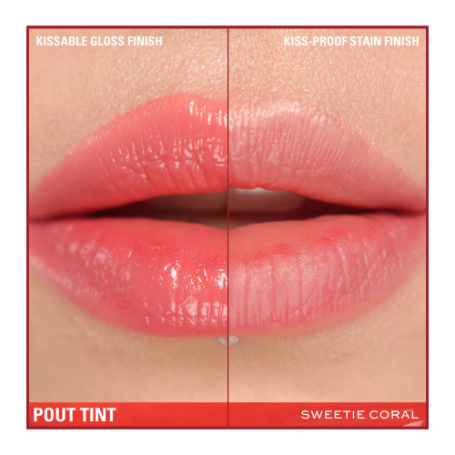Revolution - Labial líquido Pout Tint - Sweetie Coral