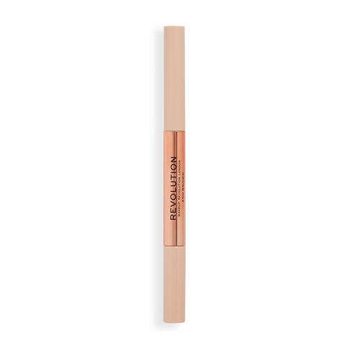 Revolution - Lápiz de cejas Fluffy Brow Filter Duo - Blonde