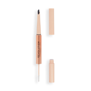 Revolution - Lápiz de cejas Fluffy Brow Filter Duo - Granite