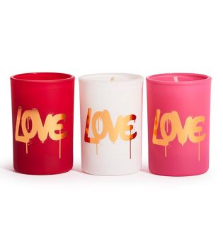 Revolution - *Love Collection* - Pack de tres mini velas perfumadas - Love Is In The Air