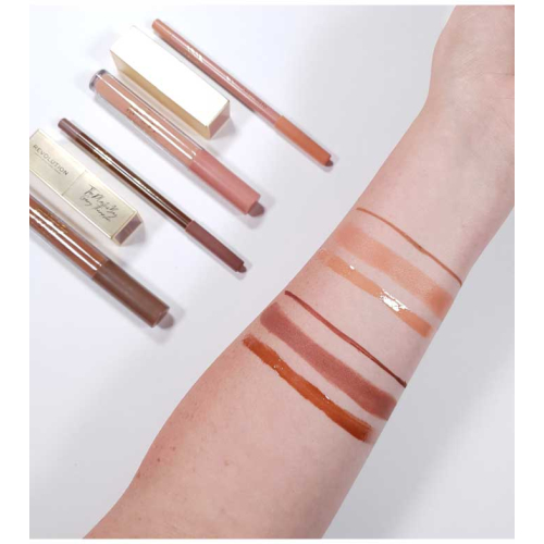 Revolution - *Makeup Revolution x The Plastic Boy* - Kit de labios - Almond Macchiato