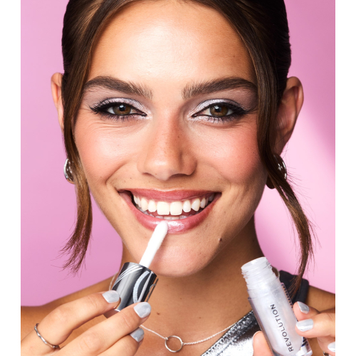 Revolution - *Metallic Muse* - Brillo de labios Shimmer Bomb - Frosted Muse