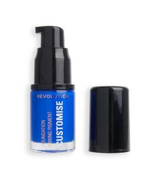 Revolution - Mezclador para base de maquillaje Customise - Azul