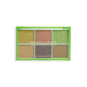 Revolution - Mini paleta de sombra Mini Colour Reloaded - Its Giving Green
