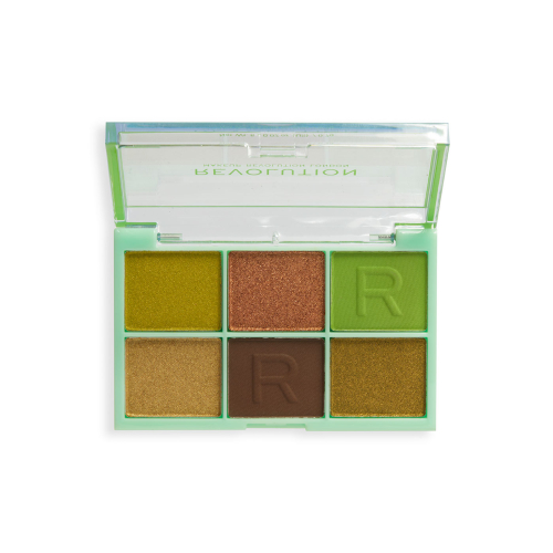 Revolution - Mini paleta de sombra Mini Colour Reloaded - Its Giving Green