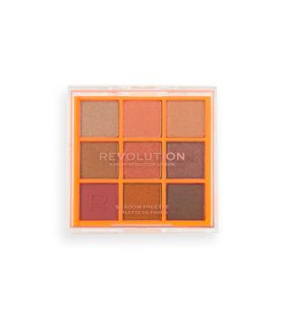 Revolution - *Neon Heat* - Paleta de sombras Neon Heat - Orange Blaze