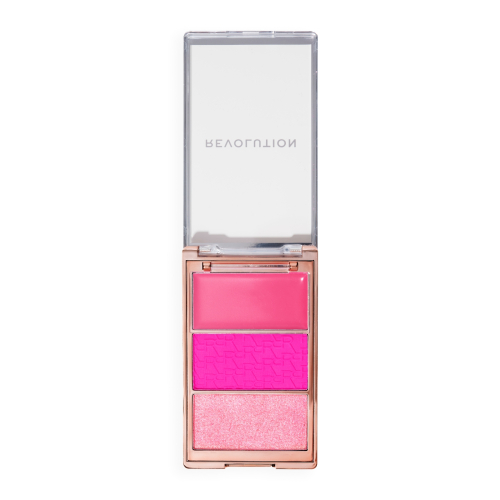 Revolution - Paleta de coloretes Icon Blush - Hot Pink Flag