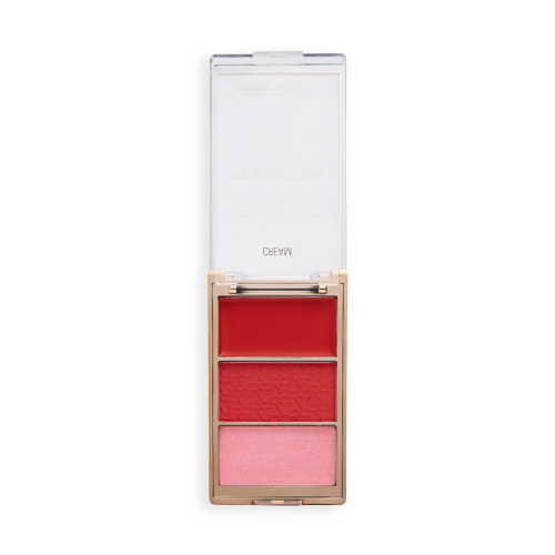 Revolution - Paleta de coloretes Icon Blush - Rebellious Red