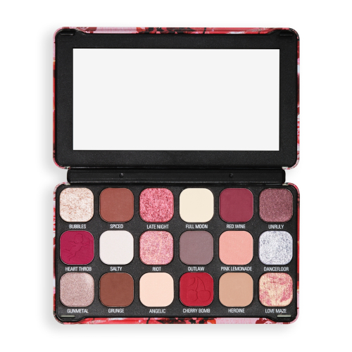 Revolution - Paleta de Sombras Forever Flawless - Cherry Rebel Red